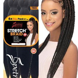 SPETRA Stretch Braid Pre Stretched Braiding Hair (various) by Ladies On The Run Hair & Skincare Club / Buddify