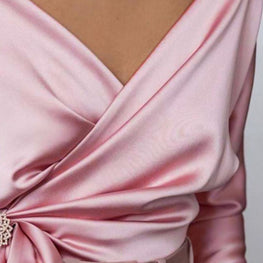 Surplice Long Sleeve Blouse by Trendsi
