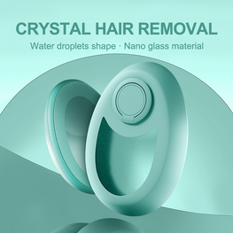 Crystal Hair Removal Magic Crystal Hair Eraser For Women And Men Physical Exfoliating Tool Painless Hair Eraser Removal Tool For Legs Back Arms by fashioncafee.com