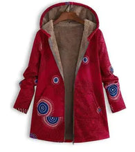 Winter Retro Hooded Cashmere Jacket for Women by ZenDrop Shipping