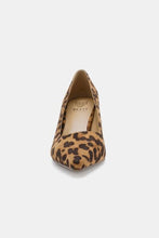 Beast Fashion Faux Suede Leopard Point Toe Pumps by Trendsi