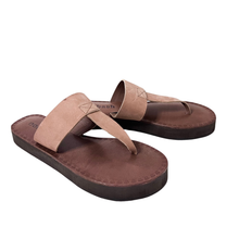 Katherine Tan leather thong sandal by oobash / Buddify