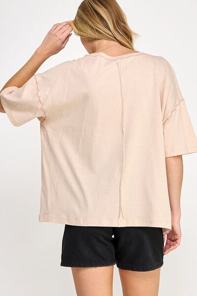 SAGE+FIG Love-Inpired Graphic Oversized T-Shirt by Trendsi