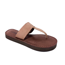 Katherine Tan leather thong sandal by oobash / Buddify