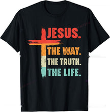 Christian T Shirt Women Men Kids The Way Truth by Dropship man