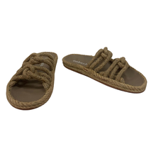 Rope footbed sandal Natural by oobash / Buddify