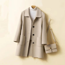 Korean Style Double-sided Cashmere Woolen Coat by Dropship man