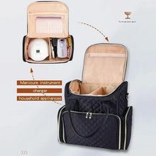 Compact Essential Oil and Nail Polish Storage Handbag by jewelrycafee-com