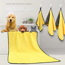 Dog Towels For Drying Dogs Drying Towel Dog Bath Towel, Quick-drying Pet Dog And Cat Towels Soft Fiber Towels Robe Super Absorbent Quick Drying Soft Microfiber Pet Towel For Dogs, Cats Yellow by fashioncafee.com