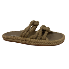 Rope footbed sandal Natural by oobash / Buddify