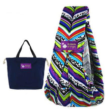 Cotton breathable sling baby carrier baby bag back pocket by Wiio