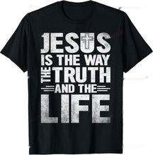 Christian T Shirt Women Men Kids The Way Truth by Dropship man
