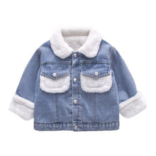 Cashmere Denim Jacket for Girls by fashioncafee.com