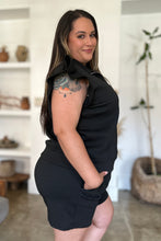 Double Take Full Size Texture Flounce Sleeve Top and Shorts Set by Trendsi