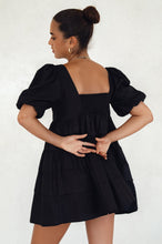 Andrea Baby doll Cotton Mini Dress 100% Cotton by ELF / Buddify