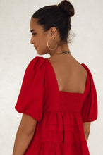 Andrea Baby doll Cotton Mini Dress 100% Cotton by ELF / Buddify