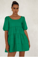 Andrea Baby doll Cotton Mini Dress 100% Cotton by ELF / Buddify