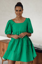 Andrea Baby doll Cotton Mini Dress 100% Cotton by ELF / Buddify