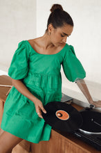 Andrea Baby doll Cotton Mini Dress 100% Cotton by ELF / Buddify