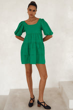 Andrea Baby doll Cotton Mini Dress 100% Cotton by ELF / Buddify