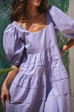 Andrea Baby doll Cotton Mini Dress 100% Cotton by ELF / Buddify