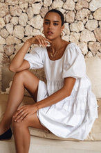 Andrea Baby doll Cotton Mini Dress 100% Cotton by ELF / Buddify