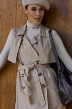 Arden Belted Vest Trench by ELF / Buddify