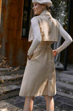 Arden Belted Vest Trench by ELF / Buddify