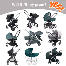 Original Sun Shade for Newborns to 6 Months Carrycot and Pram Baby Sleep Aid Blocks 99 Percent of UV Doona Compatible by SnoozeShade / Buddify