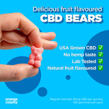 CBD Gummy Bears (Large Tub) by Orange County CBD