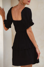 Chantelle Ruffled Linen Mini Dress (Sale) by ELF / Buddify