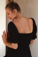 Chantelle Ruffled Linen Mini Dress (Sale) by ELF / Buddify