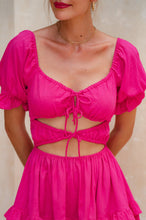 Chantelle Ruffled Linen Mini Dress (Sale) by ELF / Buddify