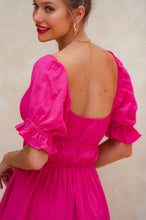 Chantelle Ruffled Linen Mini Dress (Sale) by ELF / Buddify