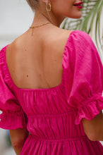 Chantelle Ruffled Linen Mini Dress (Sale) by ELF / Buddify