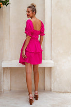 Chantelle Ruffled Linen Mini Dress (Sale) by ELF / Buddify