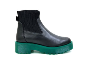 Olivia Green Platform Chelsea by oobash