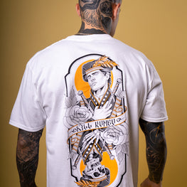 White T-Shirt "Romeo is Dead" by Kill Romeo Apparel / Buddify
