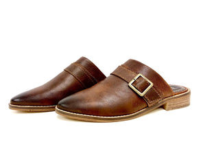 Veronica Brown Vintage Mule by oobash