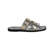 Oceana comfy fit classic ELLE women Sandal in Silver by oobash