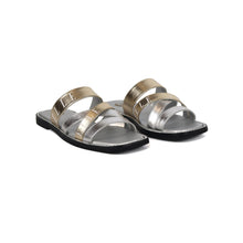 Oceana comfy fit classic ELLE women Sandal in Silver by oobash