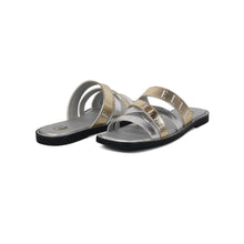Oceana comfy fit classic ELLE women Sandal in Silver by oobash