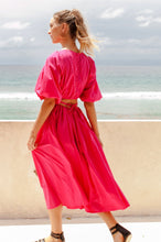 Eva Poplin Cotton Cutout Midi Dress (Sale) by ELF / Buddify