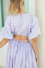 Eva Poplin Cotton Cutout Midi Dress (Sale) by ELF / Buddify