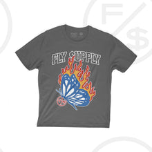 Designer Floating Flame T-Shirts by Fly Supply Co / Buddify