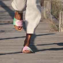 'STRAWBERRY' - Rosa Sandalen in Erdbeerpink, Weiß, Nude, Mint - vegan by Fünve / Buddify