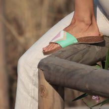 'STRAWBERRY' - Rosa Sandalen in Erdbeerpink, Weiß, Nude, Mint - vegan by Fünve / Buddify