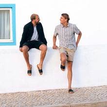 'YIN' - Schwarze Sandalen, monochrom / einfarbig - vegan by Fünve / Buddify