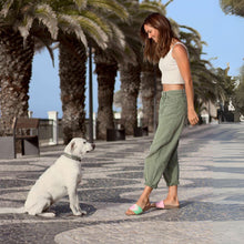 'STRAWBERRY' - Rosa Sandalen in Erdbeerpink, Weiß, Nude, Mint - vegan by Fünve / Buddify