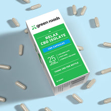 Relax CBD Capsules - (30ct) 750mg by Peachy Earth
